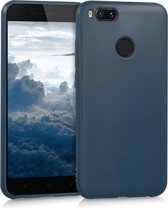 kwmobile telefoonhoesje voor Xiaomi Mi 5X / Mi A1 - Hoesje voor smartphone - Back cover in donkerblauw