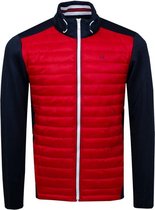 Calvin Klein Golf Men Jkt - Sportjas - Vest - Heren - Donkerblauw/Rood S