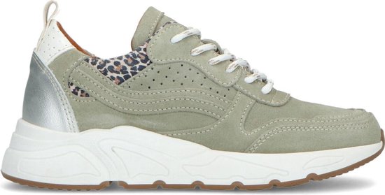 Groene WODEN Lage sneakers YDUN SUEDE MESH II | Omoda