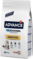 Advance cat adult sensitive - 1,5 kg - 1 stuks