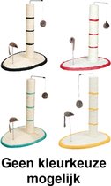 Trixie krabpaal scratch me creme assorti - 40x30x50 cm - 1 stuks