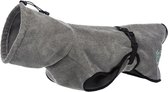 Trixie badjas hond badstof grijs - 30 cm - 1 stuks