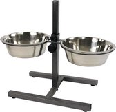 H-standaard hamerslag met rvs bakken - 24 cm - 1 stuks