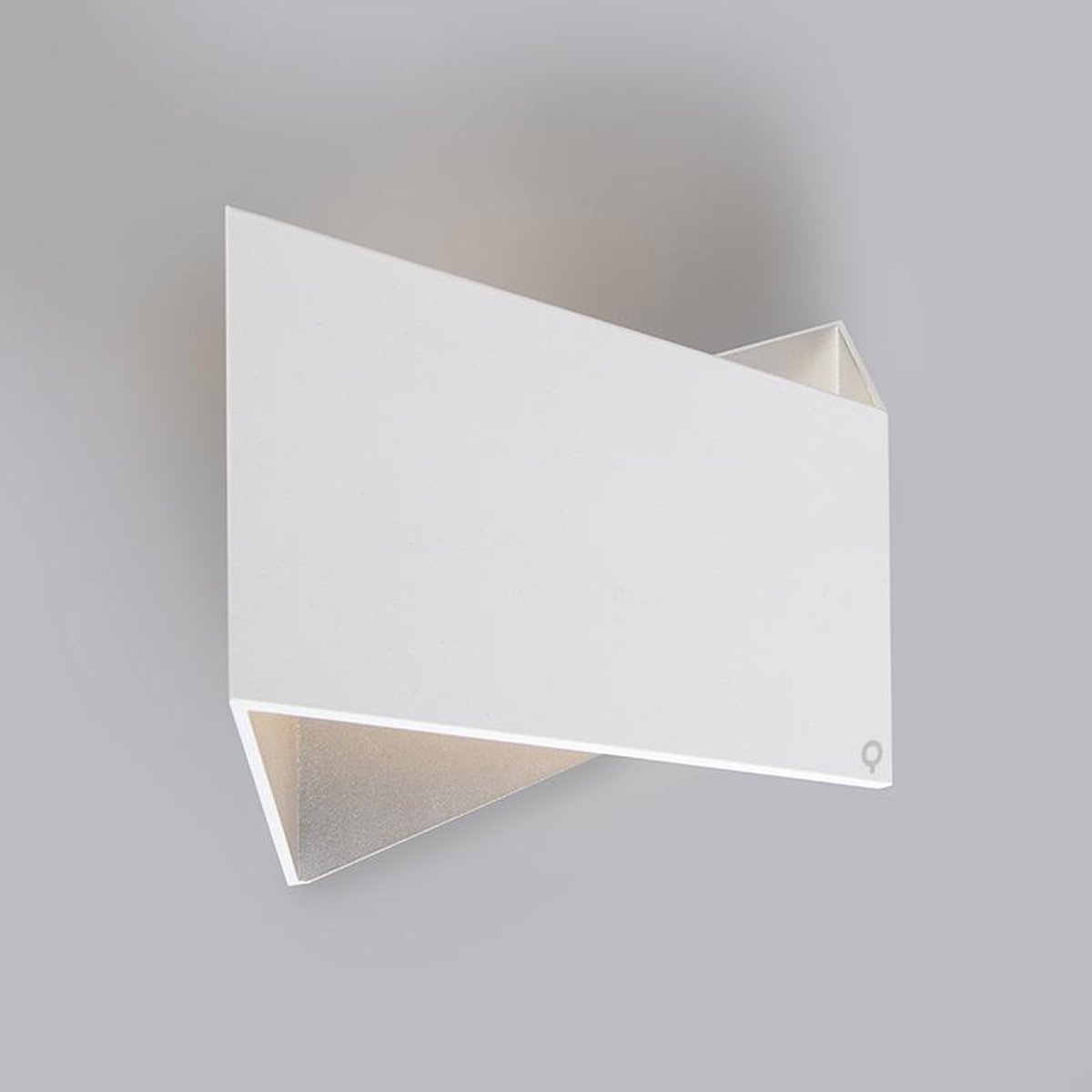 QAZQA fold - Design Wandlamp voor binnen - 1 lichts - D 92 mm - Wit - Woonkamer | Slaapkamer | Keuken