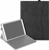 Voor iPad Pro 10.5 inch Marmeren Doek Textuur Horizontale Flip Leren Case met Pen Slot & Houder zonder Toetsenbord (Zwart)