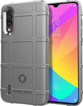 Schokbestendige beschermhoes Volledige dekking Siliconen hoesje voor Xiaomi Mi CC9 (grijs)