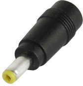 4.8 x 1.7mm DC Male naar 5.5 x 2.1mm DC Female stekker Tip voor HP A265 / PP1006 / ACL1056 Laptop Adapter