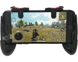 4-in-1 D9 eet kip om de Jedi te helpen overleven Stimulatie Slagveld Mobiele handgreep Gamepads, voor iPhone, Galaxy, Sony, HTC, LG, Huawei, Xiaomi, Tablet Pad-knop en andere smartphones