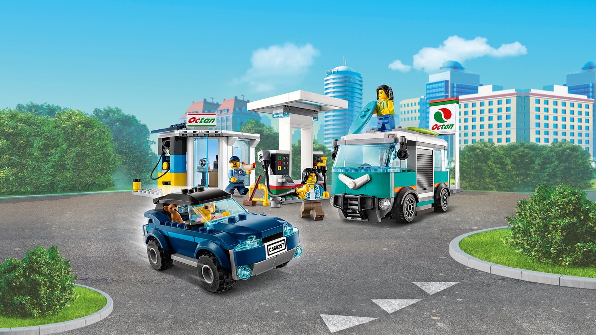 LEGO City Service Station 60257 — cadeau in Spellen & Speelgoed - foto 6
