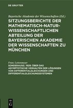 UEber Das Asymptotische Verhalten Der Loesungen Von Differentialgleichungen Und Differentialgleichungssystemen