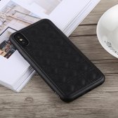 TOTUDESIGN Deo Series Shockproof TPU + PU hoesje voor iPhone XS Max (zwart)