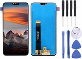 Let op type!! LCD Screen and Digitizer Full Assembly for Nokia X6 (2018) TA-1099 / Nokia 6.1 Plus(Black)