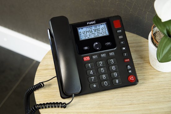 Fysic FX-3940 Senioren telefoon met groot verlicht display foto 6
