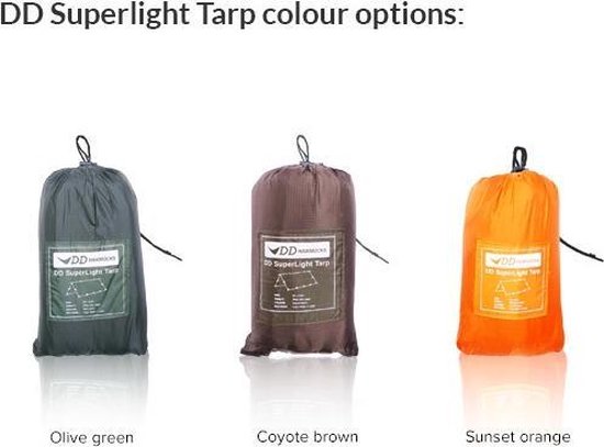 Superlight Tarp3 - Olive Green - DD Hammocks