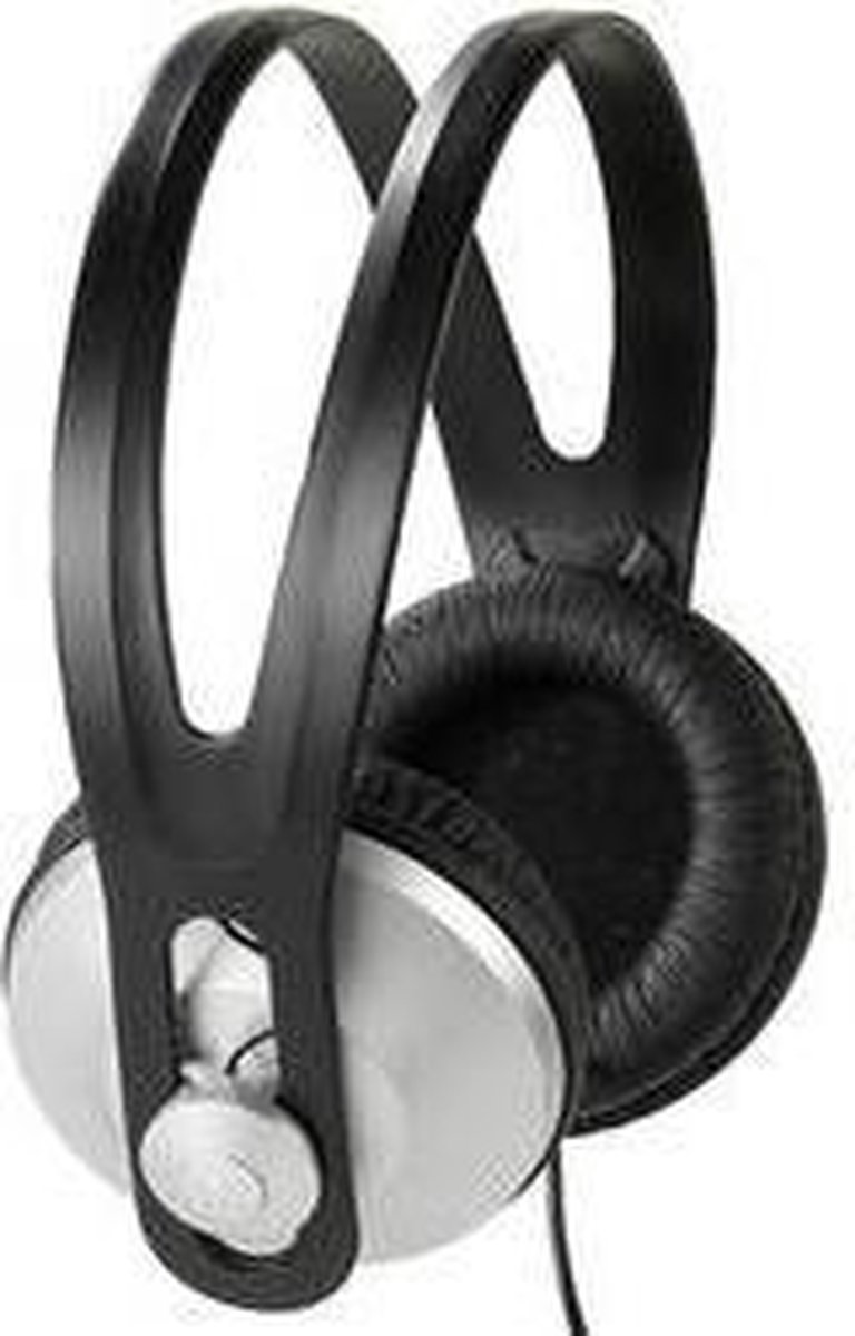 Vivanco SR 97 On Ear koptelefoon Kabel Zwart, Zilver