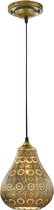 LED Hanglamp - Iona Jesma - E14 Fitting - Rond - Mat Brons Aluminium