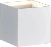 OSRAM - LED Wandlamp - Iona Loacy - 4W - Warm Wit 3000K - Vierkant - Mat Wit - Aluminium