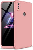 Honor 8X Hoesje - Mobigear - 360 Serie - Hard Kunststof Backcover - Roségoud - Hoesje Geschikt Voor Honor 8X