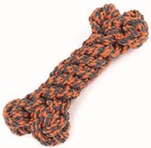 Happy pet nuts for knots extreme bot grijs / oranje - 40x18x10 cm - 1 stuks