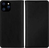 Voor iPhone 12 6.7 inch DZGOGO ZEN-serie schokbestendig PU + TPU beschermhoes met houder & kaartsleuven en portemonnee (zwart)