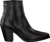 Notre-V 30128 Enkellaarsjes - Enkelboots - Dames - Zwart - Maat 41