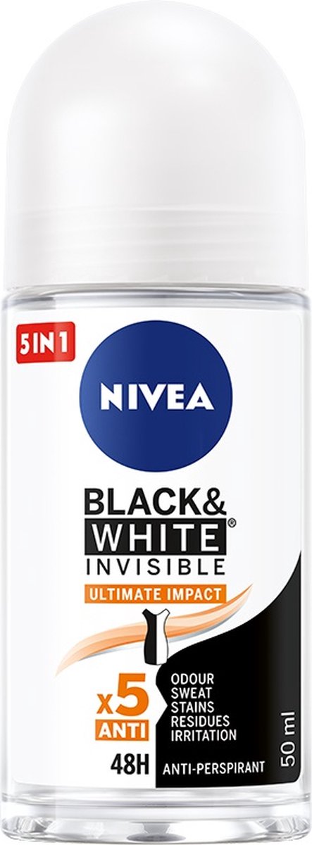 Goedkoopste Nivea - Black & White Invisible Ultimate Impact Female Antiperspirant W