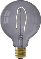 CALEX - LED Lamp - Nora Topaz G95 - E27 Fitting - Dimbaar - 4W - Warm Wit 2200K - Grijs