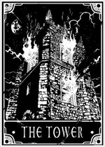 Mini poster - Deadly Tarot - The Tower
