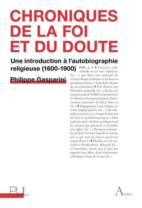 Autofictions, etc. - Chroniques de la foi et du doute