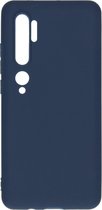 iMoshion Color Backcover Xiaomi Mi Note 10 Pro, Xiaomi Mi Note 10 hoesje - donkerblauw