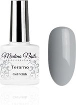 Modena Nails UV/LED Gellak Italian Collection - Teramo 7,3ml. - Grijs - Glanzend - Gel nagellak