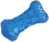 M-pets Piepspeelgoed Bot 11,8 X 5,8 Cm Elastomeer Blauw