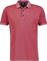 Lerros Korte mouw Polo shirt - 2133205 345 ROSE HIP RED (Maat: L)