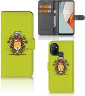 Smartphone Hoesje OnePlus Nord N100 Flipcover Doggy Biscuit