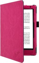 Kobo Aura 2nd edition 6 inch eReader Sleep Cover, Premium Business Case, Betaalbare roze Hoes-Sleepcover voor Kobo Aura editie 2 (2016), sleeve / tas