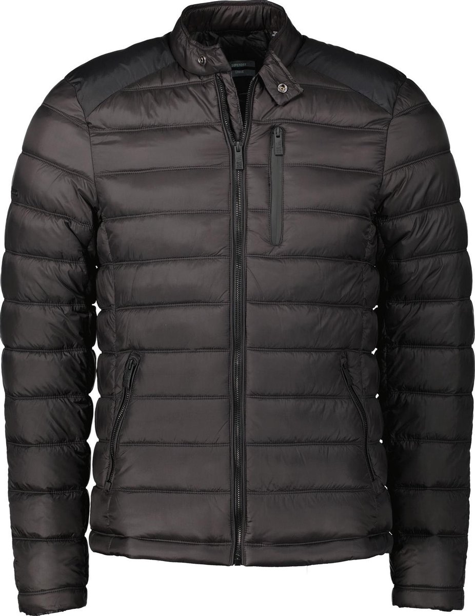 Superdry Commuter Quilted Biker Heren Jas - Maat 3XL