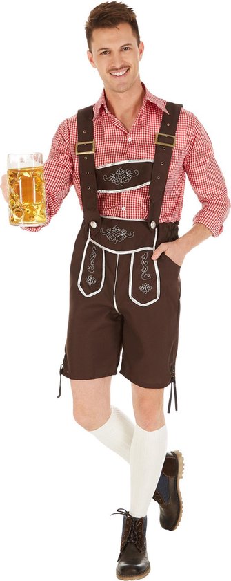 Dressforfun Herenkostuum Traditionele Set München voor heren mannen verkleedkleding kostuum halloween verkleden feestkleding carnavalskleding carnaval feestkledij partykleding