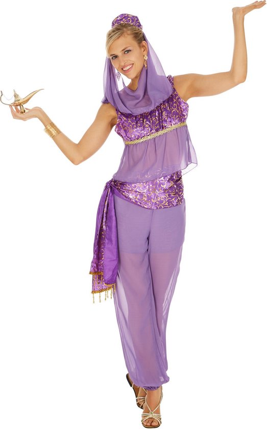 dressforfun - vrouwenkostuum betoverende Oosterse lady XL - verkleedkleding kostuum halloween verkleden feestkleding carnavalskleding carnaval feestkledij partykleding - 300988