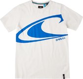 O'Neill O'Neill Wave T-shirt - Jongens - wit - blauw