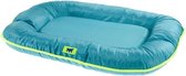 Ferplast Hondenbed Oscar 80 X 60 Cm Polyester Groen/blauw