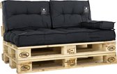 Today Palletkussenset Antraciet - 4 delig