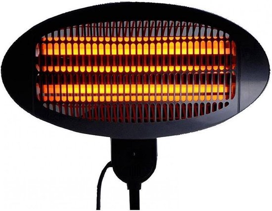 Exellent electrics terrasverwarmer - Staand - 3 warmte standen - Tot 2000 Watt