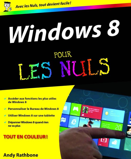 Windows 8 pour les nuls - cover