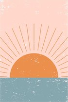 Poster Sunset Graphic