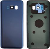 Batterij Achterklep met Camera Lens Cover & Adhesive voor Galaxy S8 / G950 (Blauw)