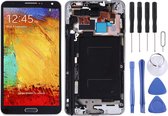 Lcd-scherm en digitizer volledige montage met frame- en zijtoetsen (TFT-materiaal) voor Galaxy Note 3 / N9005 (3G-versie) (zwart)