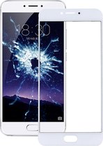 Voor Meizu PRO 6 / MX6 Pro Frontscherm buitenste glazen lens (wit)