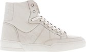 Tango | Brooke 8-k bone white leather high sneaker - bone white | Maat: 36
