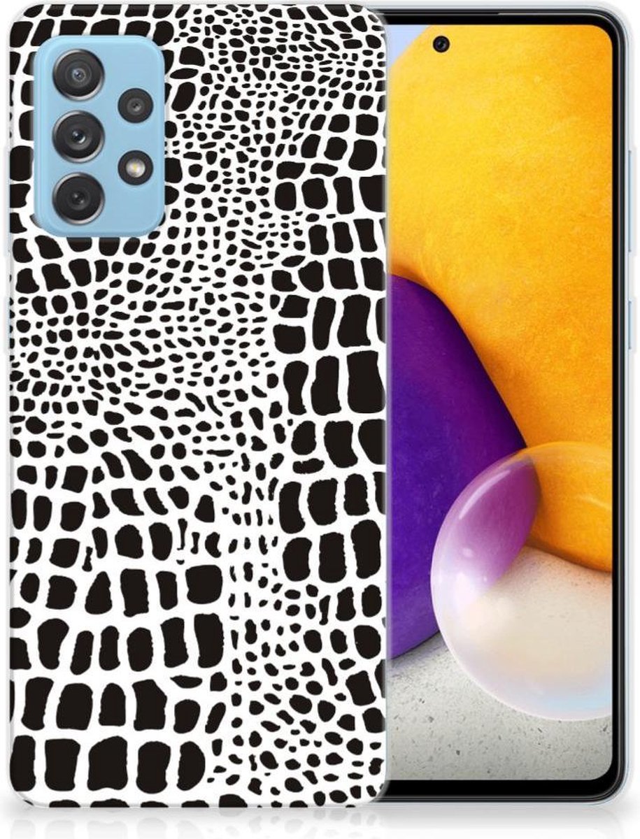 Samsung Galaxy A72 TPU Hoesje Slangenprint