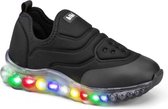Bibi - Unisex sneakers - Roller Celebration Zwart - maat 31 -  met lichtjes